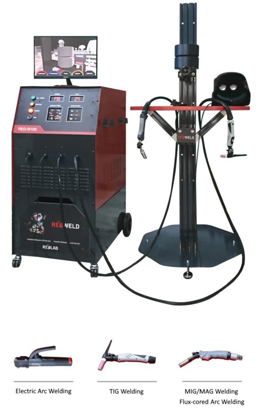 Welding Simulator Device and Welding Torches